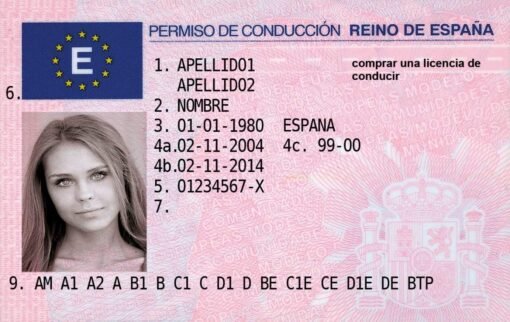 Buy Spanish Driving License Spain