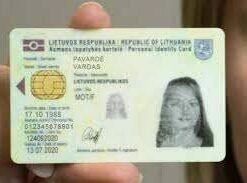Buy Fake ID Card of Lithuania